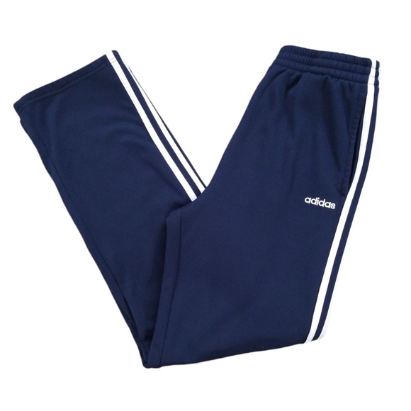 Adidas 3-Stripe Kid's Navy Athletic Pants Size Xlarge (Kids) - Picture 6 of 11